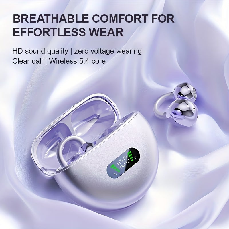Clip-On Wireless Earbuds