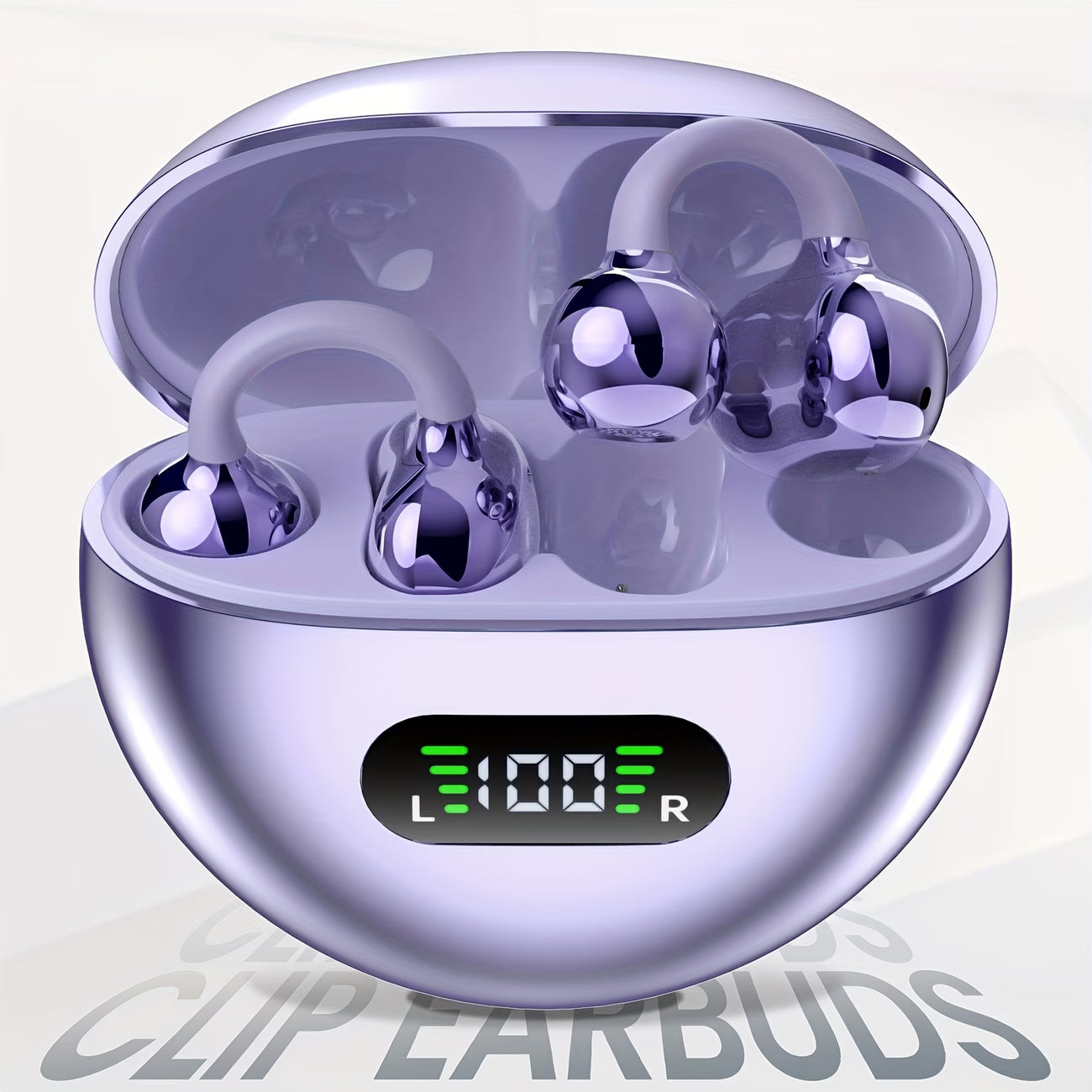 Clip-On Wireless Earbuds