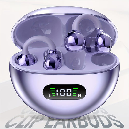 Clip-On Wireless Earbuds