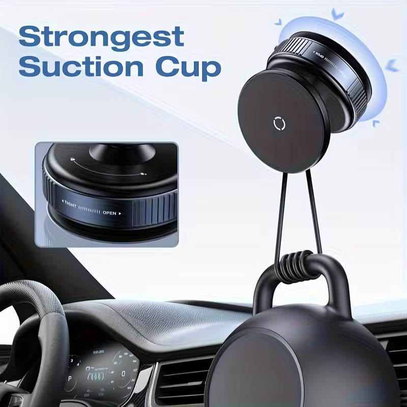 Adjustable Magnetic Suction Cup Phone Holder