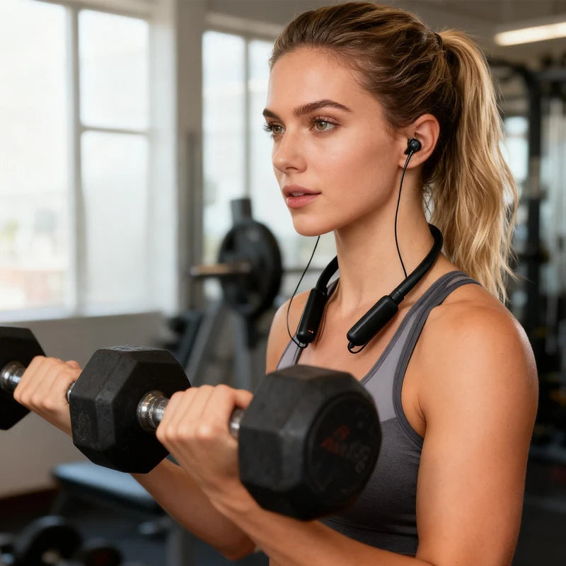 Wireless Bluetooth Neckband Earphones