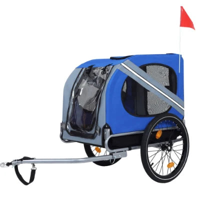 Large Folding Bike Trailer For Dogs