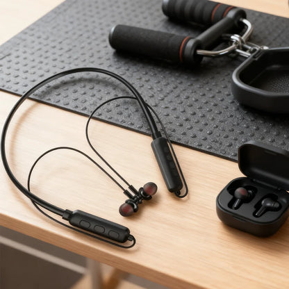 Wireless Bluetooth Neckband Earphones