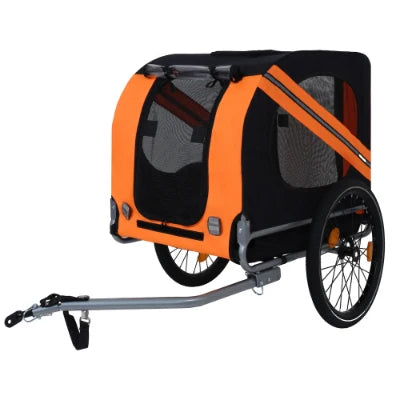Large Folding Bike Trailer For Dogs
