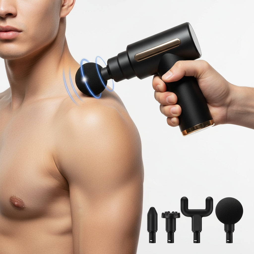 Massage Gun Lifestyle Shot