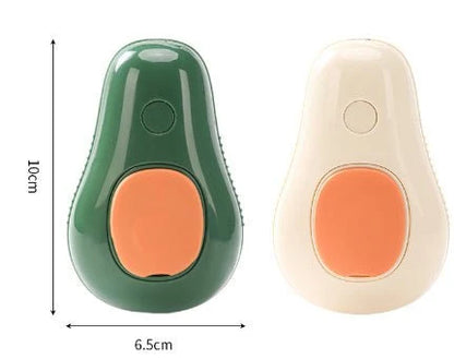 Avocado Electric Steamy Pet Grooming Brush & Massager